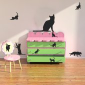 Cat Set Wall Stickers