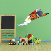 Cosmonaut Wall Stickers