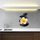 Flower Pebbles Wall Stickers