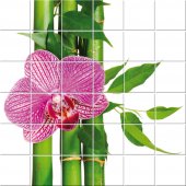 Flower - Tiles Wall Stickers