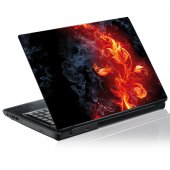 Graphic flower Laptop Skins