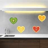 Heart Wall Stickers