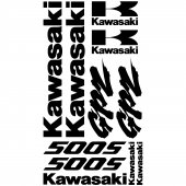 Kawasaki GPZ 500s Decal Stickers kit
