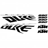 Ktm 990 Super duke Decal Stickers kit