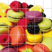 Macaroons - Tiles Wall Stickers