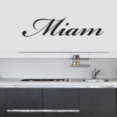 Miam Wall Stickers