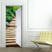 Nature Door Stickers