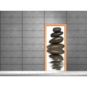 Pebbles Door Stickers