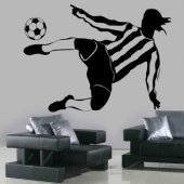 Soccer Player Wall Stickers