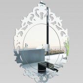 Specchio acrilico plexiglass - barocco
