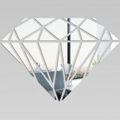 Specchio acrilico plexiglass - diamante