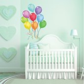 Autocollant Stickers enfant kit 9 ballons