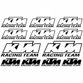 Autocollant - Stickers ktm racing team