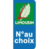 Stickers Plaque Limousin