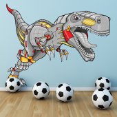 Autocollant Stickers enfant tyrannosaure