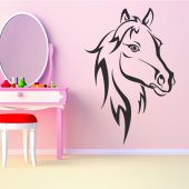 Vinilo decorativo cabeza de caballo