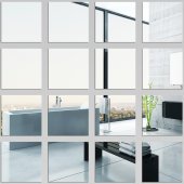 Wandspiegel aus Acrylglas Quadrat Set