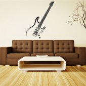 Wandtattoo Gitarre