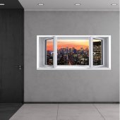 Window illusion Wall Stickers