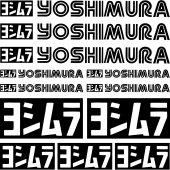 yoshimura Aufkleber-Set